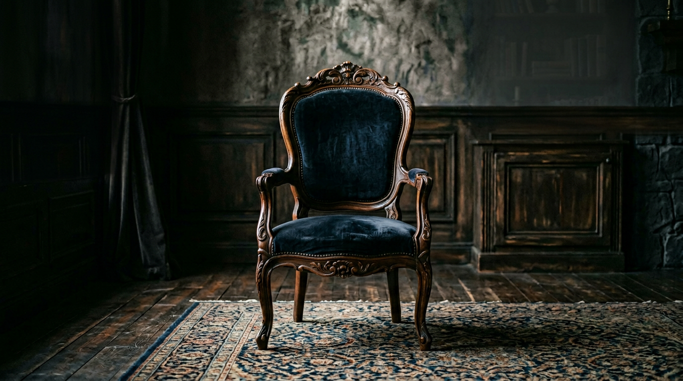 Dungeon chair object interactive scene